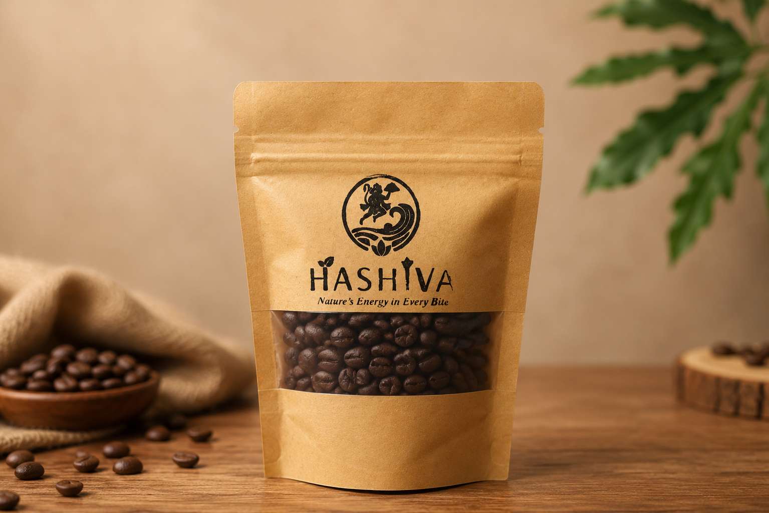 Premium 100% Arabica Coffee Beans(Medium -Dark Roast)